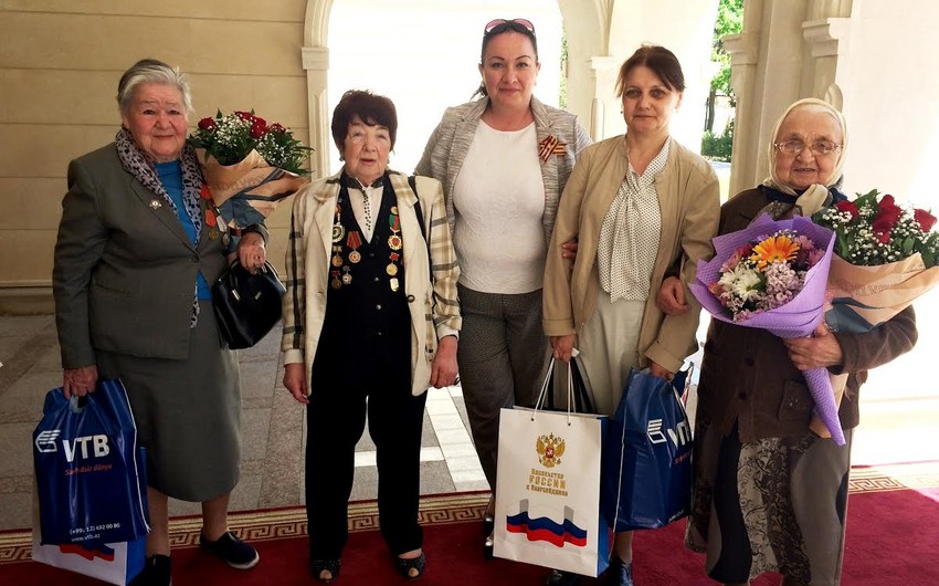 Банк ВТБ (Азербайджан) поздравил ветеранов с Днем победы