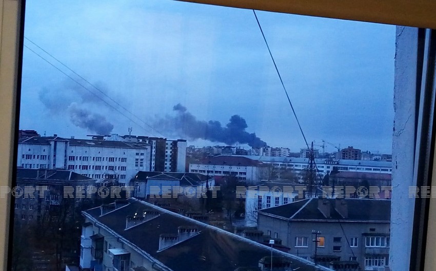 На западе Украины прогремел взрыв возле аэропорта