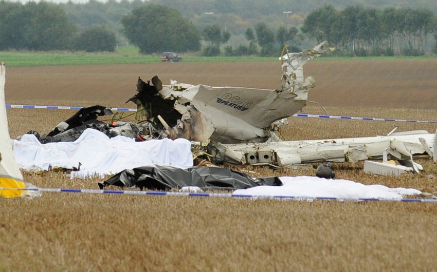 Небольшой самолет разбился в Германии
