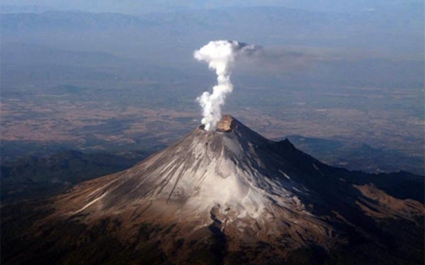 Volcano erupted in Hajigabul