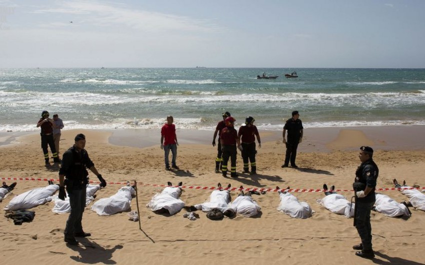 ​На ливийском пляже найдены тела 40 мигрантов