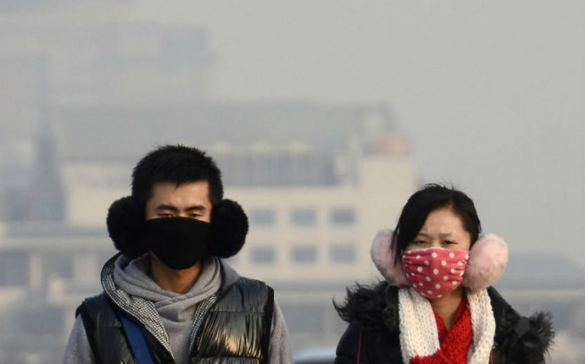 Пекин накрыл густой смог - ФОТО