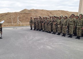 Azerbaijani Army holding socio-political training classes