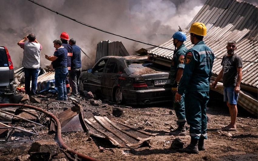 Число погибших при взрыве в ереванском торговом ТЦ достигло 15, еще 62 человека пострадали
