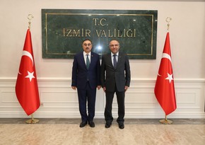 Azərbaycan səfiri İzmirin vali yardımçısı ilə təhsil sahəsində əməkdaşlığı müzakirə edib