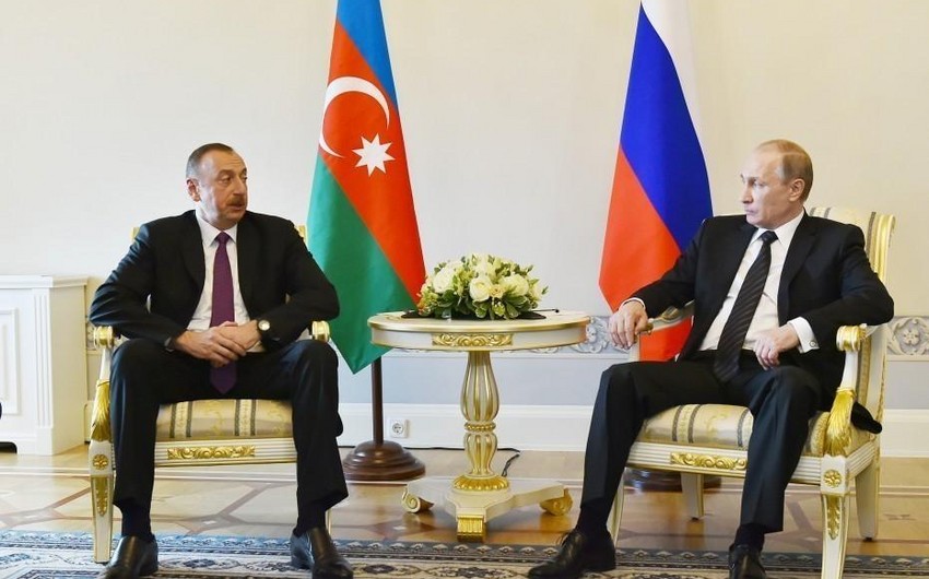 President Aliyev congratulates Putin on successful constitutional reform vote