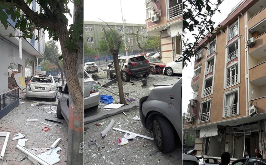 İstanbul valisi: Partlayış nəticəsində 10 nəfər yaralanıb - VİDEO - YENİLƏNİB