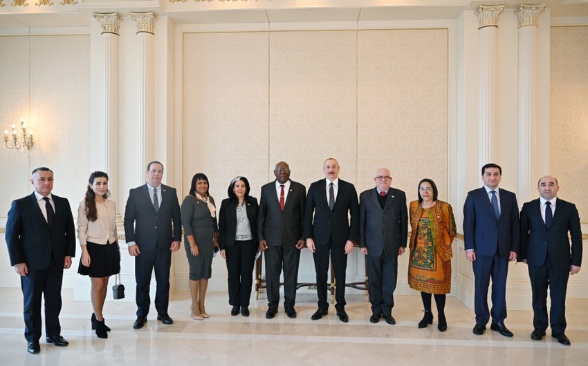 Prezident İlham Əliyev: Azərbaycan-Kuba əməkdaşlığının inkişafı üçün böyük perspektivlər var