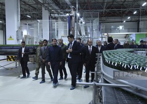 Foreign diplomats visit Istisu mineral water plant in Azerbaijan's Kalbajar