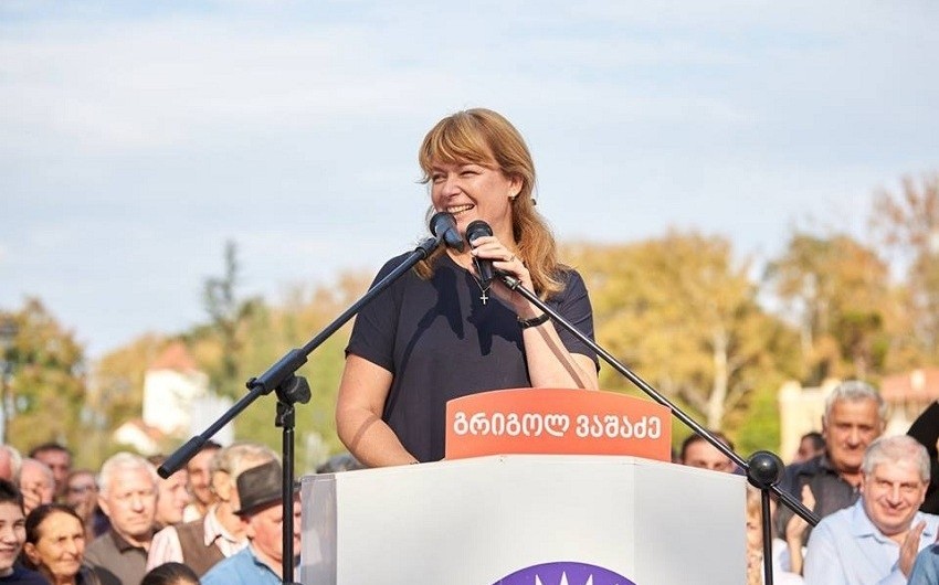 Грузинская оппозиция выдвинула кандидатуру жены Саакашвили на пост мэра