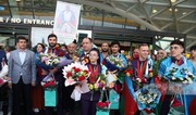 Paris 2024: Another group of Azerbaijani paralympians return to homeland