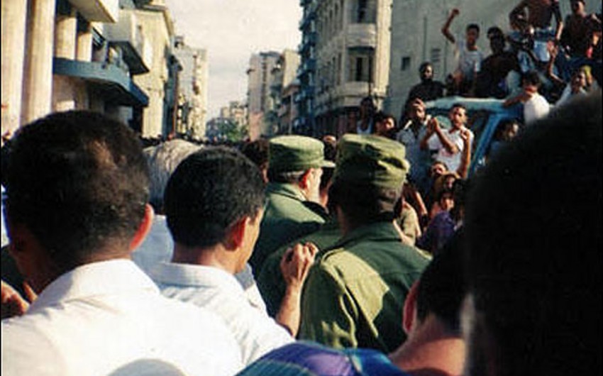 Kubada nümayişlər zamanı 42 müxalifətçi saxlanılıb
