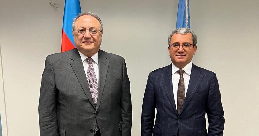 Permanent reps of Azerbaijan, Türkiye to UN mull bilateral relations