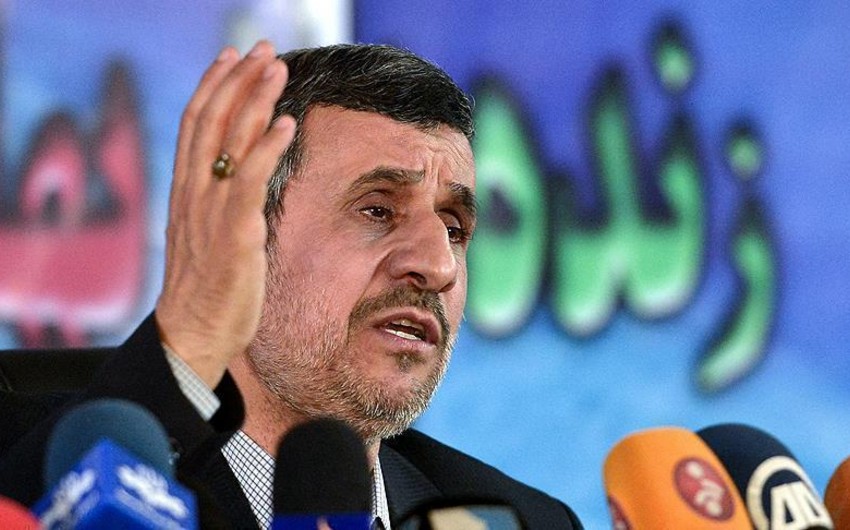 Mahmoud Ahmadinejad addressed to Donald Trump