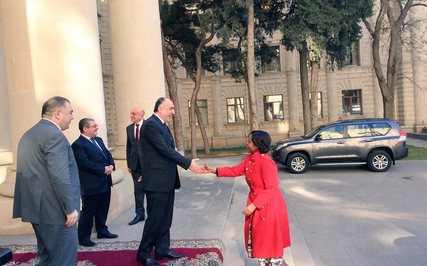 Azerbaijani Foreign Minister met with South African Minister of International Relations and Cooperation