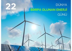 Доля зеленой энергии в общем производстве в Азербайджане выросла до 14%