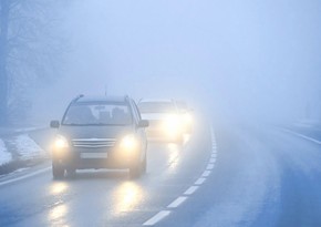 Şənbə günü hava şəraiti ilə əlaqədar avtomobil yollarında görünüş məsafəsi məhdudlaşacaq