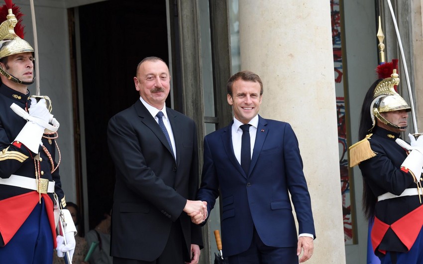 Emmanuel Macron sends congratulatory letter to President Ilham Aliyev