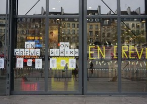 Parisdə Pompidu Mərkəzinin əməkdaşları tətil ediblər