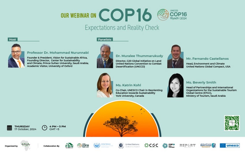 COP16 in Riyadh: Game-changer in combat against desertification 