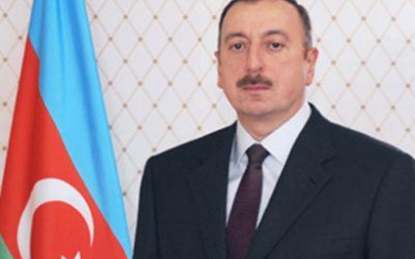President Ilham Aliyev expressed his condolences to Georgian President Giorgi Margvelashvili