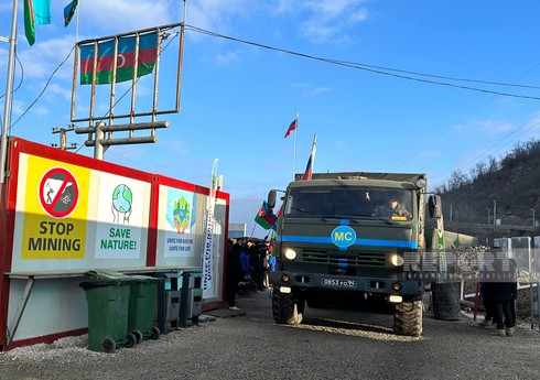Дорога Ханкенди-Лачын открыта для гуманитарных целей, несмотря на проведение акции