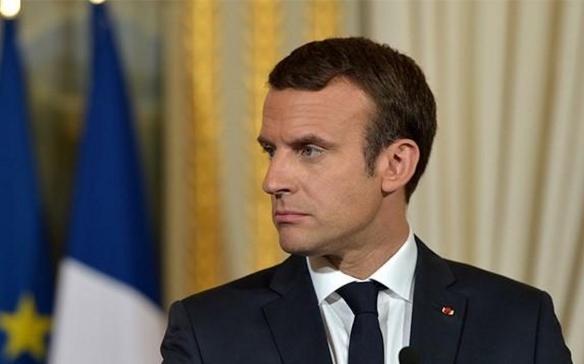 Fransa prezidenti ABŞ-ın polad və alüminium idxalına rüsumunu qeyri-qanuni adlandırıb
