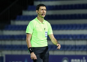 Azerbaijani referee to officiate UEFA Europa League play-off round match