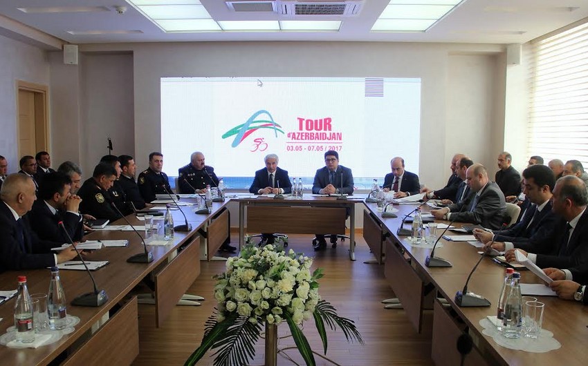 “Tour d’Azerbaidjan-2017”nin Təşkilat Komitəsinin iclası keçirilib