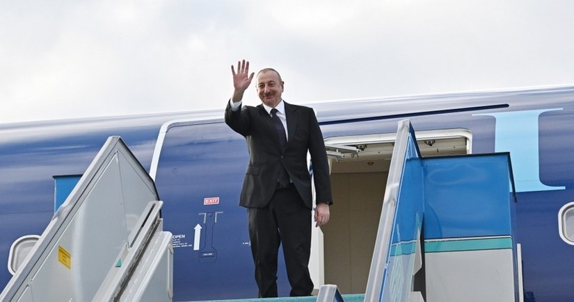 President of Azerbaijan Ilham Aliyev concludes his visit to Moldova