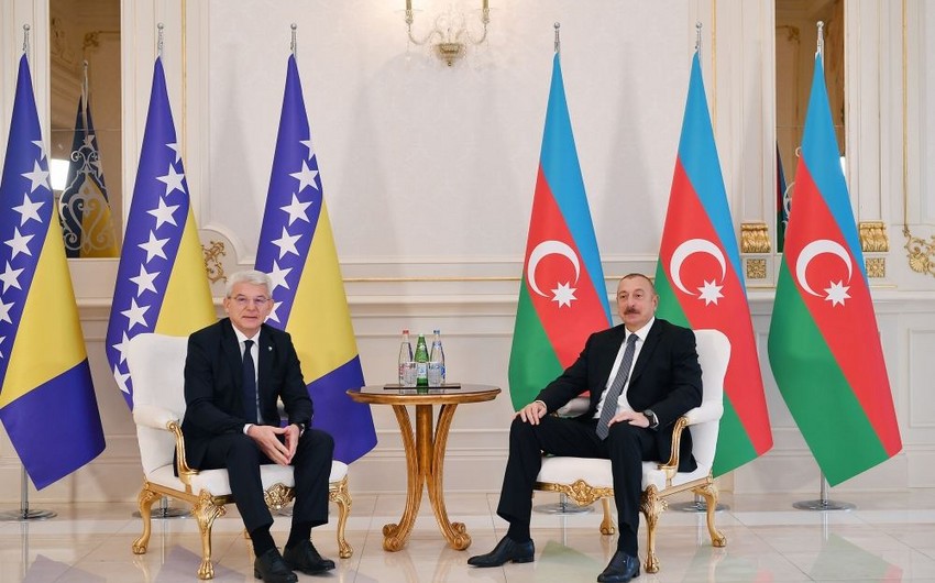 Leader of Bosnia and Herzegovina congratulates President of Azerbaijan