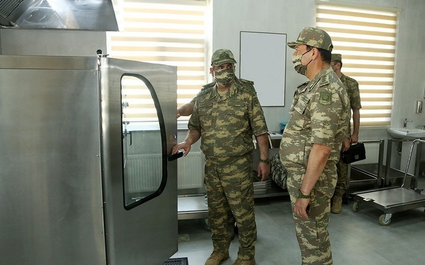 Министр обороны принял участие в открытии новой воинской части в прифронтовой зоне - ВИДЕО