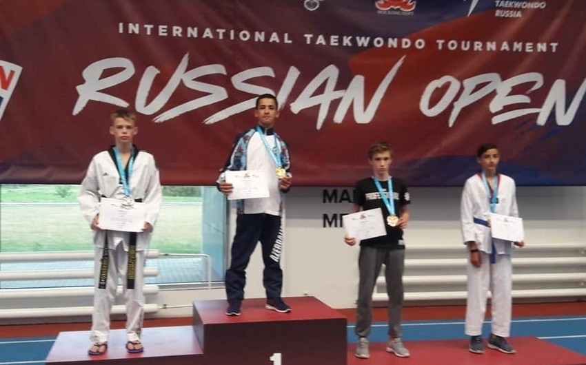 Azərbaycan taekvondoçusu beynəlxalq turnirdə qızıl medal qazanıb