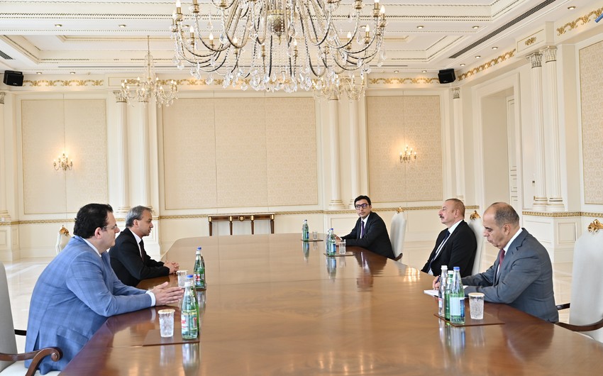 Ilham Aliyev receives President of International Chess Federation