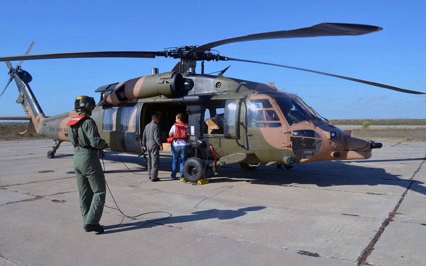 Combat helicopters are involved in TurAz Qartalı - 2017 exercises - VIDEO
