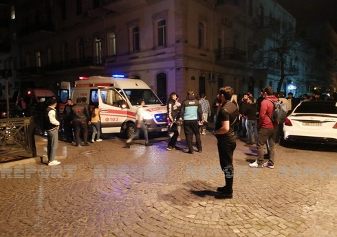 В центре Баку произошел взрыв, есть пострадавшие