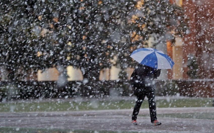Weather for Azerbaijan: Rain, snow and strong wind predicted