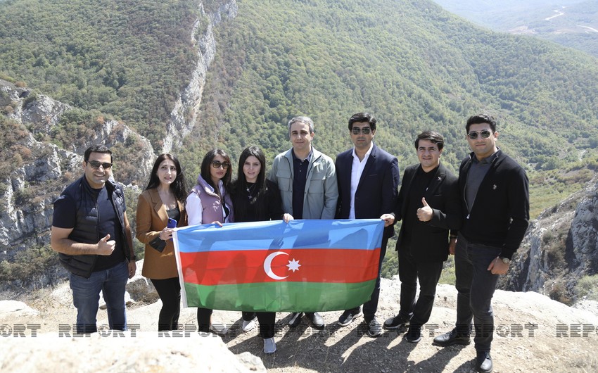 NGO representatives start visit to Shusha 