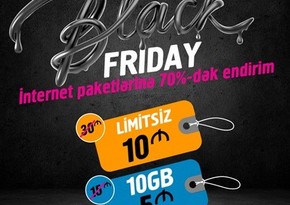 Azercell offers new discounts on Black Friday