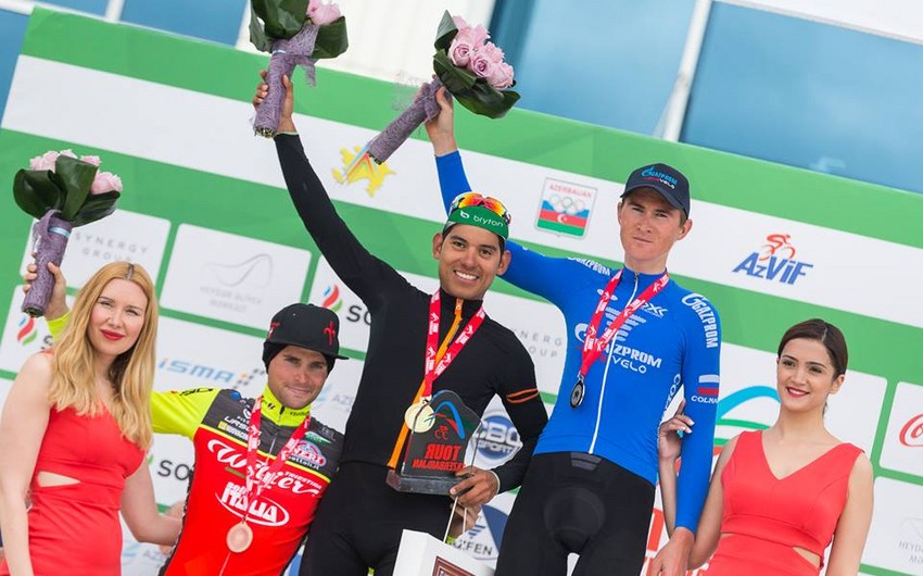 “Tour d’Azerbaidjan-2017”: Azərbaycan velosipedçisi 4-cü mərhələdən sonra da liderliyini qoruyub