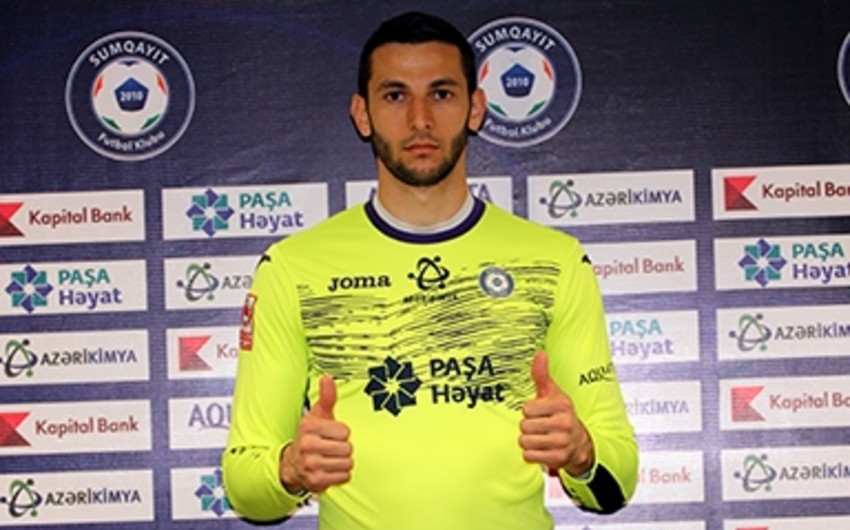 Sumgayit FC attracts new goalkeeper
