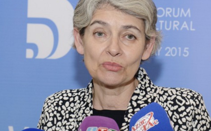 UNESCO-nun baş direktoru İrina Bokova Azərbaycana səfərə gəlib - FOTO