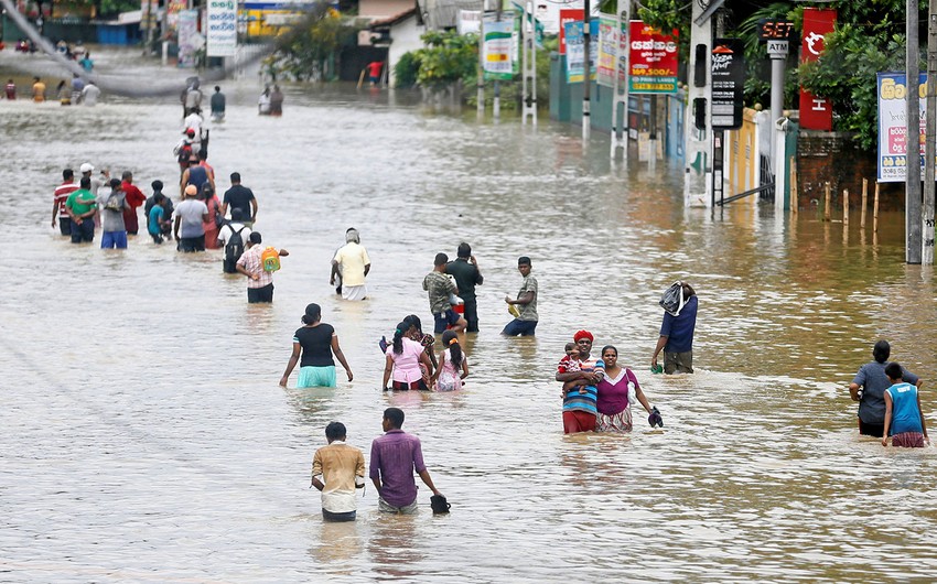 Число погибших в результате наводнений на Шри-Ланке увеличилось до 146