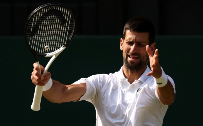 Novak Cokoviç dünya reytinqində 123-cü pillədə qərarlaşan tennisçiyə uduzub