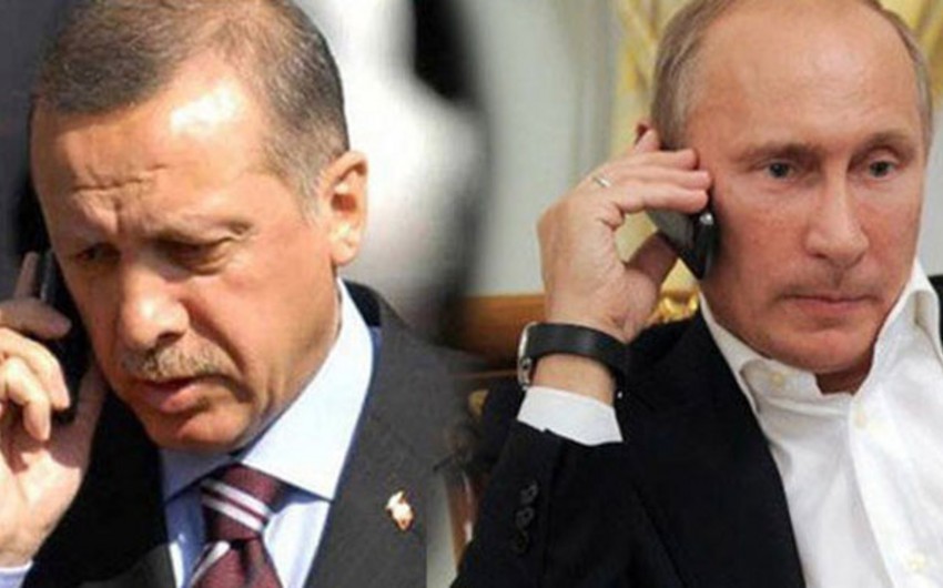 Путин и Эрдоган обсудили по телефону перемирие в Сирии