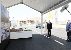 President Ilham Aliyev inaugurates residential complex for IDPs