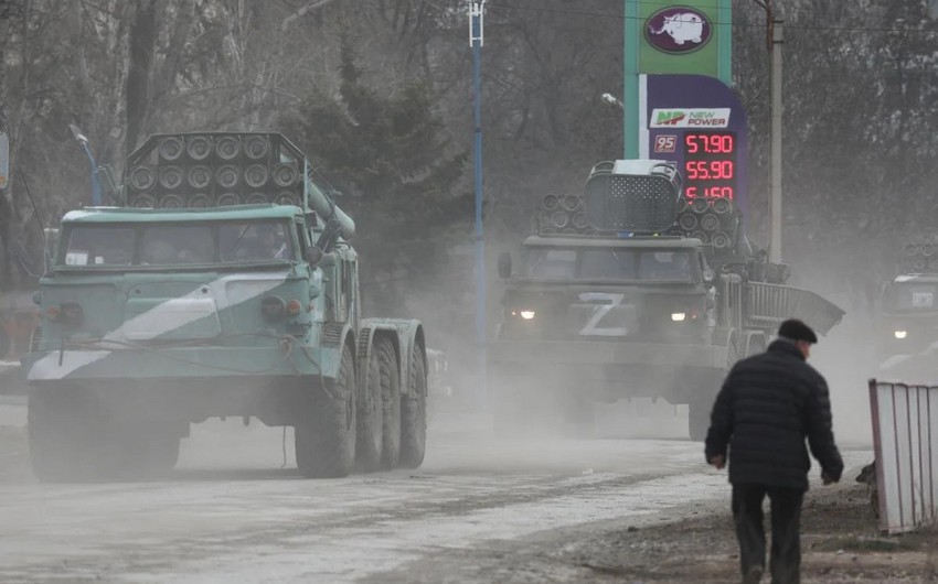 Ukrayna MN: İzyum istiqamətində bölmələrimiz intensiv atəşə məruz qalıb