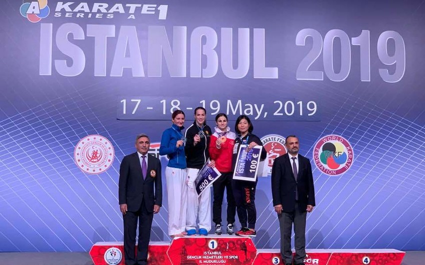 Azərbaycanın qadın karateçisi Seria A-da gümüş medal qazanıb