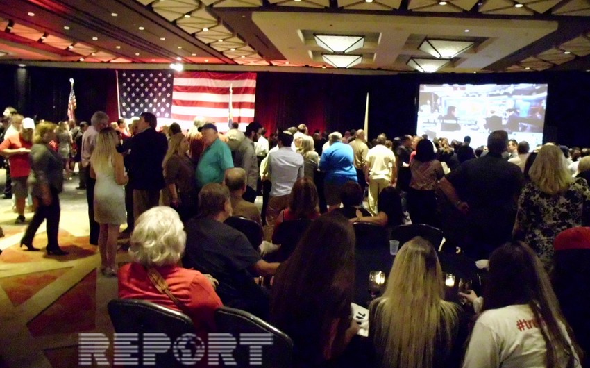 Headquarters of Democrats and Republicans wait for results of presidential election  VIDEO - PHOTO REPORT