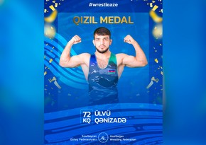 Azərbaycanın üç yunan-Roma güləşçisi dünya çempionatında qızıl medal qazanıb - YENİLƏNİB-2